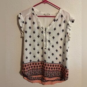 Pleione White and Pink Tip Size Medium